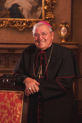Photo of The Most Reverend Roger W. Gries, OSB