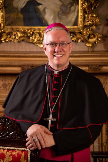 Photo of The Most Reverend Michael G. Woost