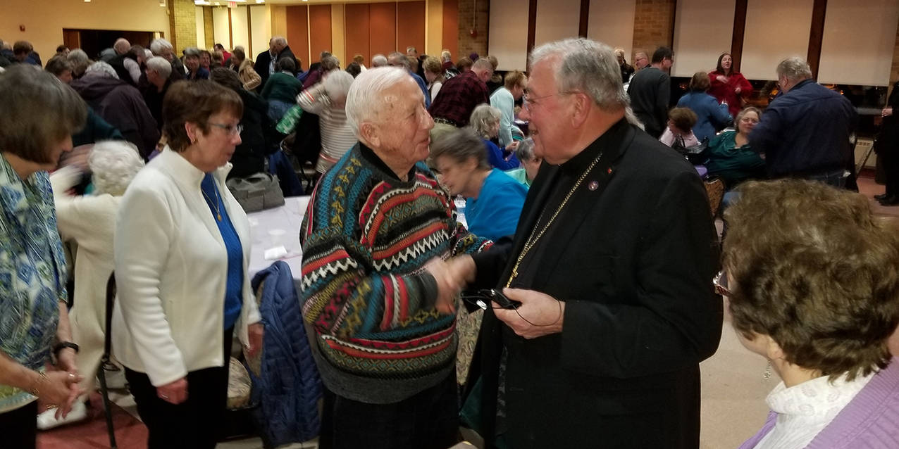 Bishop Gries offers insights on how we are ‘touched by God’ through the sacraments