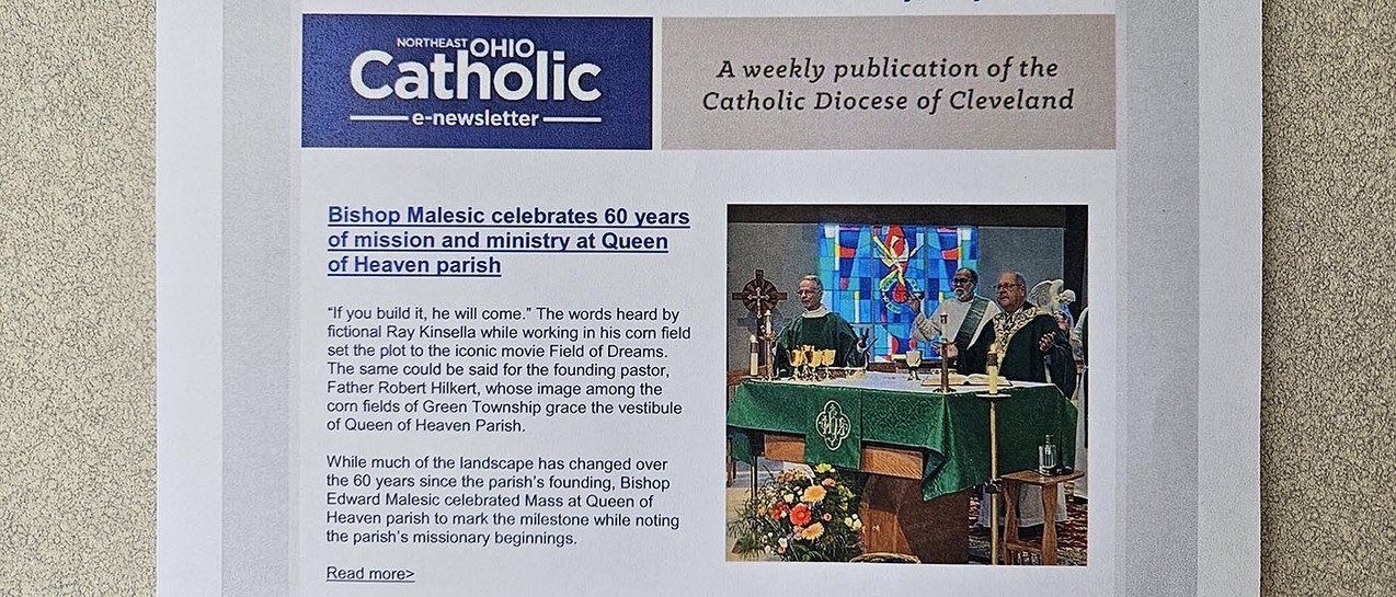 25 years of sharing the Good News with Cleveland's faithful through email