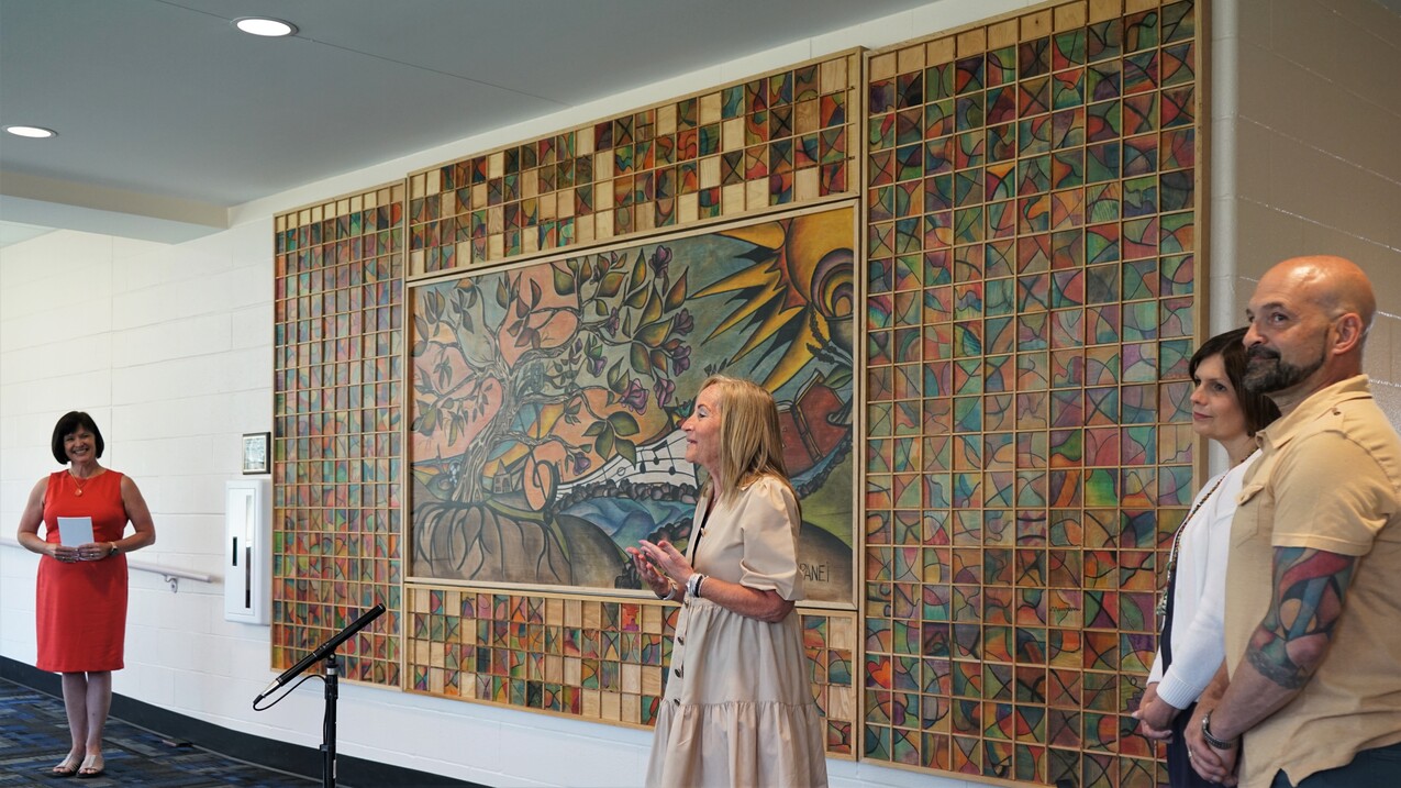 ‘Many Hearts, One Journey’ mural, song revealed at Seton Catholic