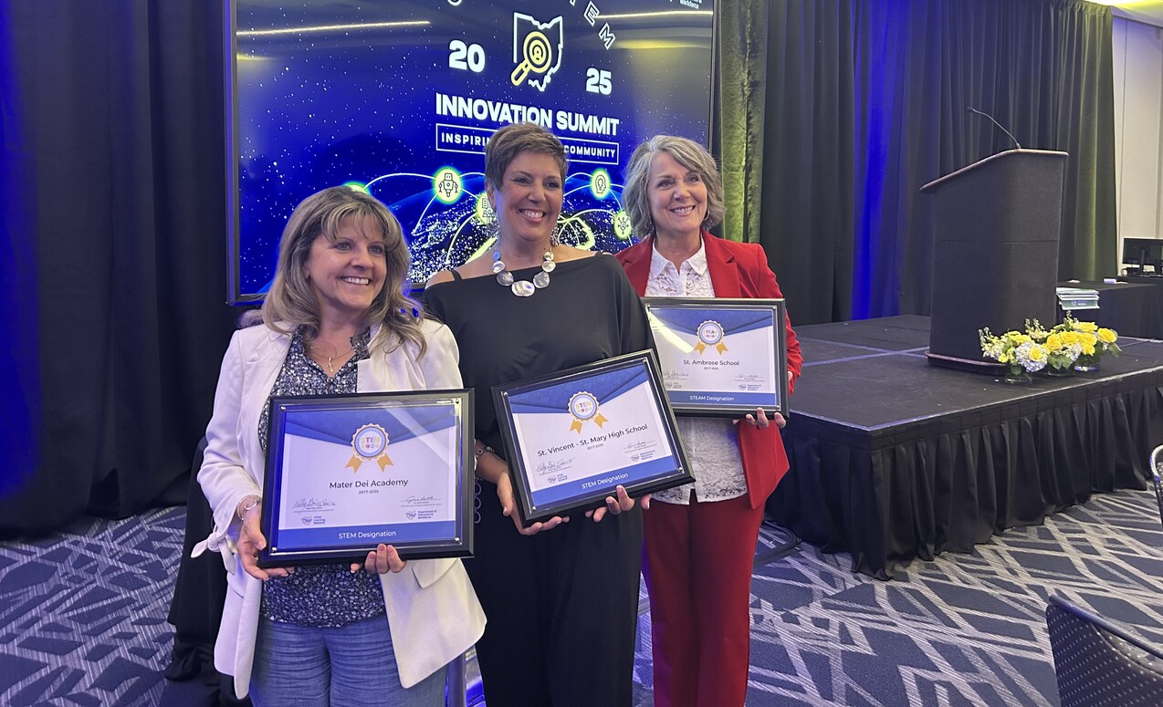 Four diocesan schools earn five-year STEM/STREAM redesignation