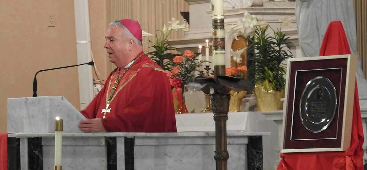 Jeffrey Heintz receives Sir Thomas More Award at Red Mass during Akron Bar Association’s Law Week celebration