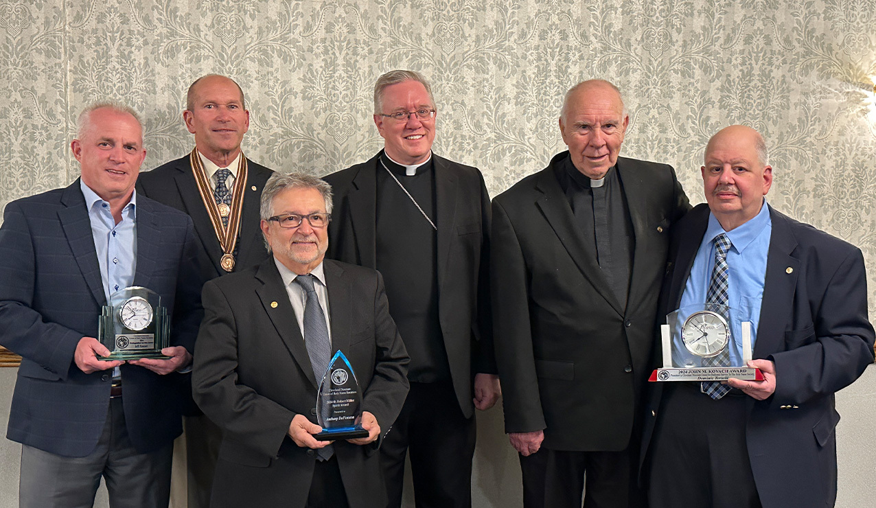 Cleveland Diocesan Union of Holy Name Societies hosts 68th  annual Bishops Banquet