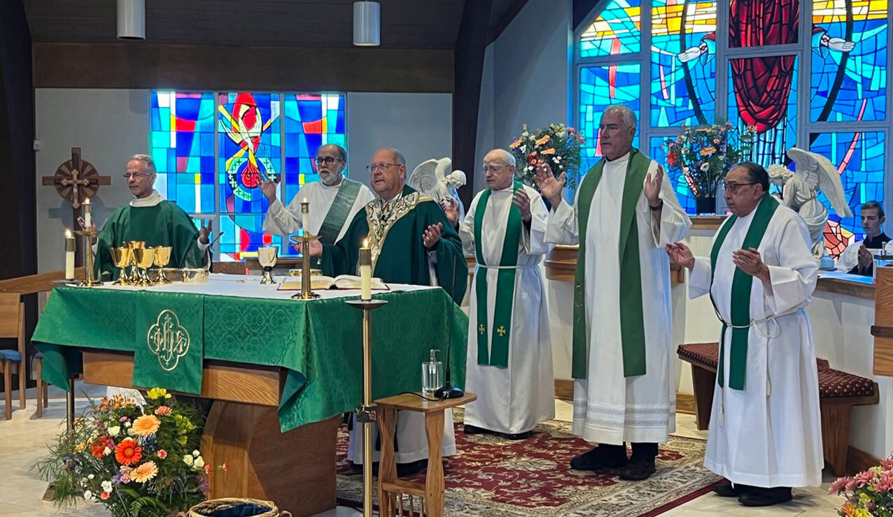 Bishop Malesic celebrates 60 years of mission and ministry at Queen of Heaven parish