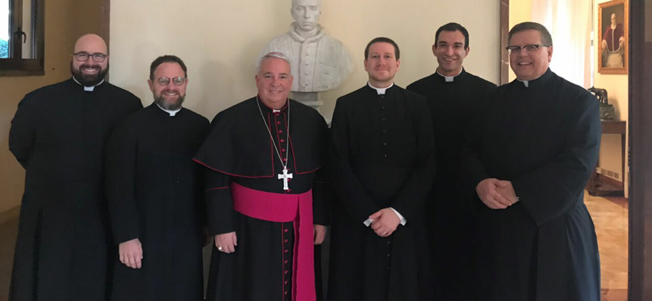 Bishop Perez sends greetings from the Holy Father to faithful of the diocese