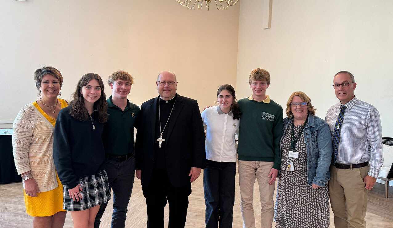 Bishop discusses our Eucharistic mission at First Friday Club of Greater Akron