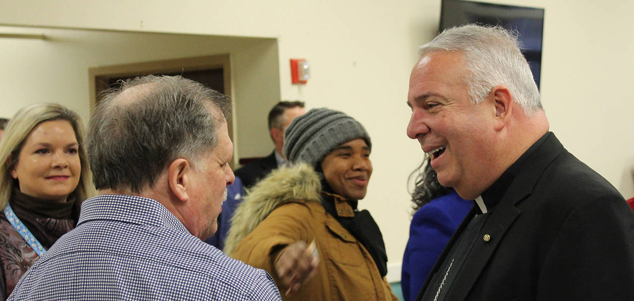 Bishop Perez kicks off the 2019 Catholic Charities Annual Appeal 