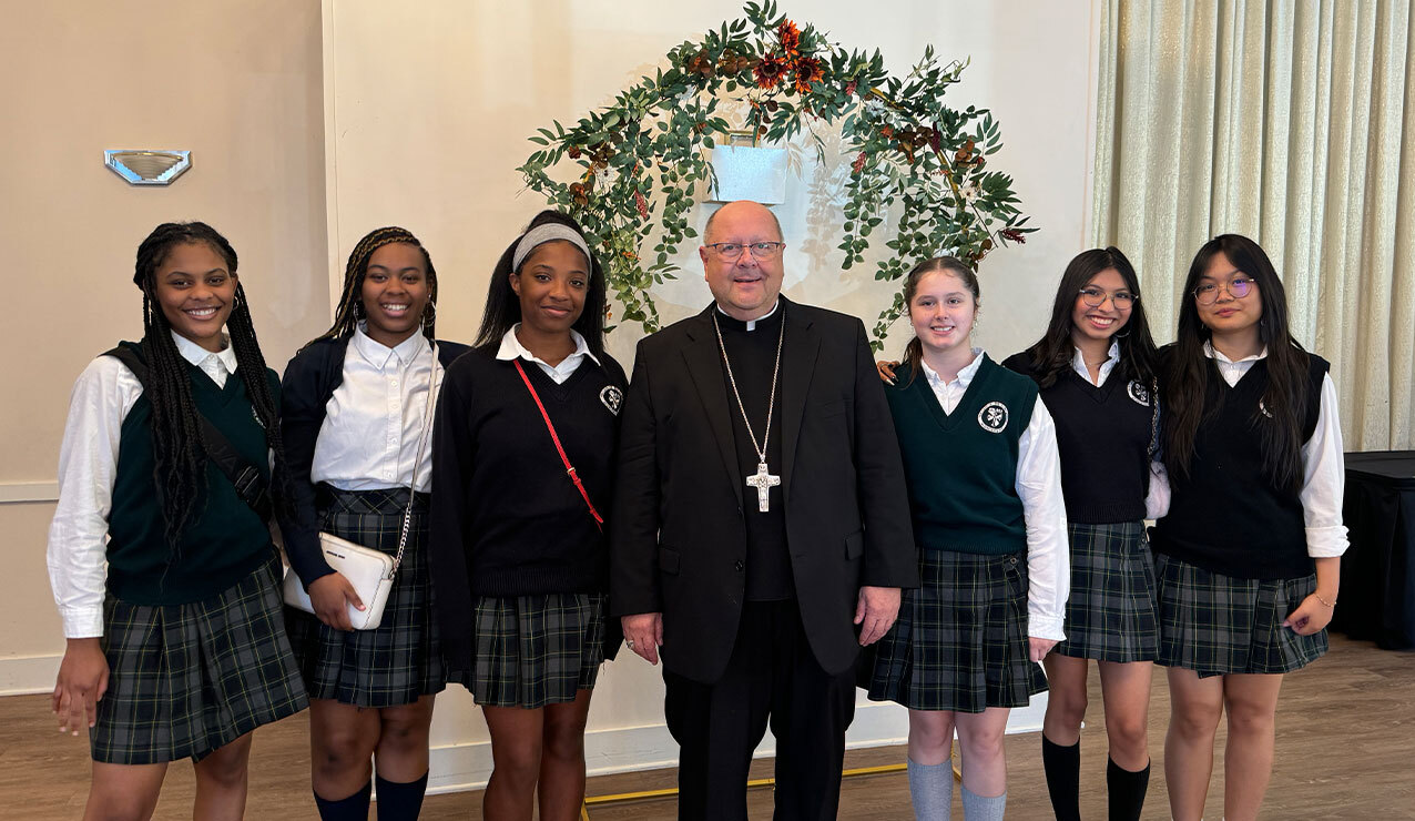 Bishop discusses our Eucharistic mission at First Friday Club of Greater Akron