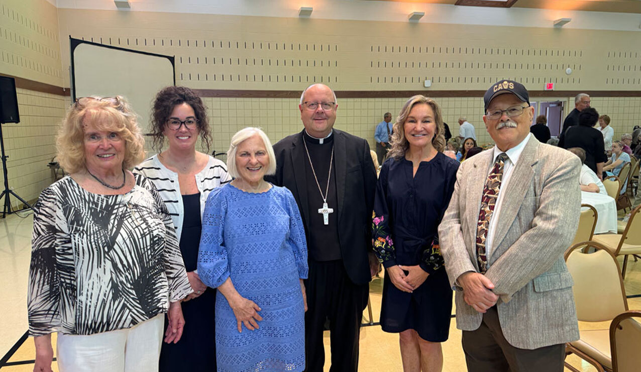 Bishop Malesic celebrates 60 years of mission and ministry at Queen of Heaven parish
