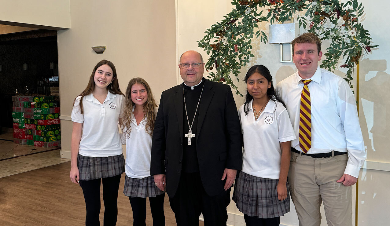 Bishop discusses our Eucharistic mission at First Friday Club of Greater Akron