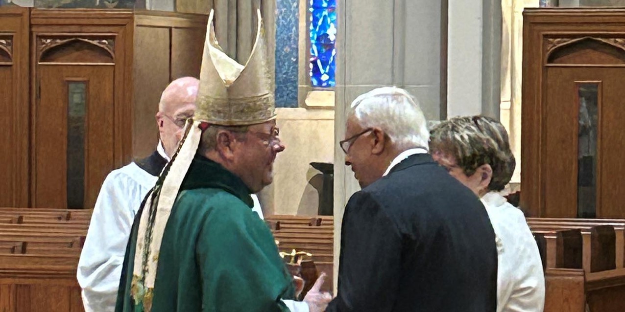 50th wedding anniversary Mass celebrates couples married in 1974