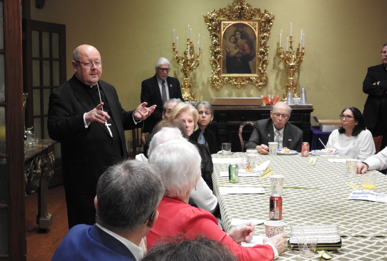Parents of Priests gather for annual Mass, social with bishops