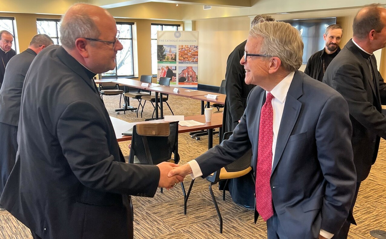 Ohio Catholic bishops, Gov. DeWine gather for annual meeting