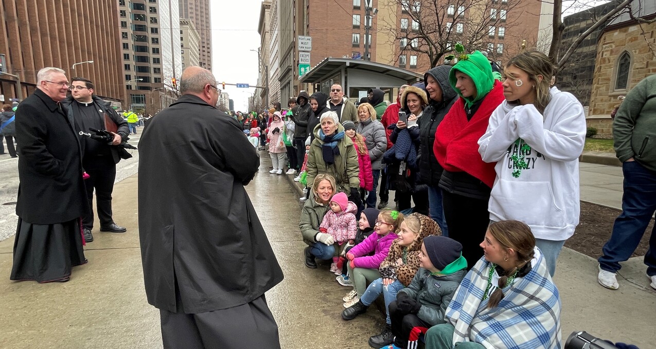 St. Patrick’s Day celebration begins with Mass before parade