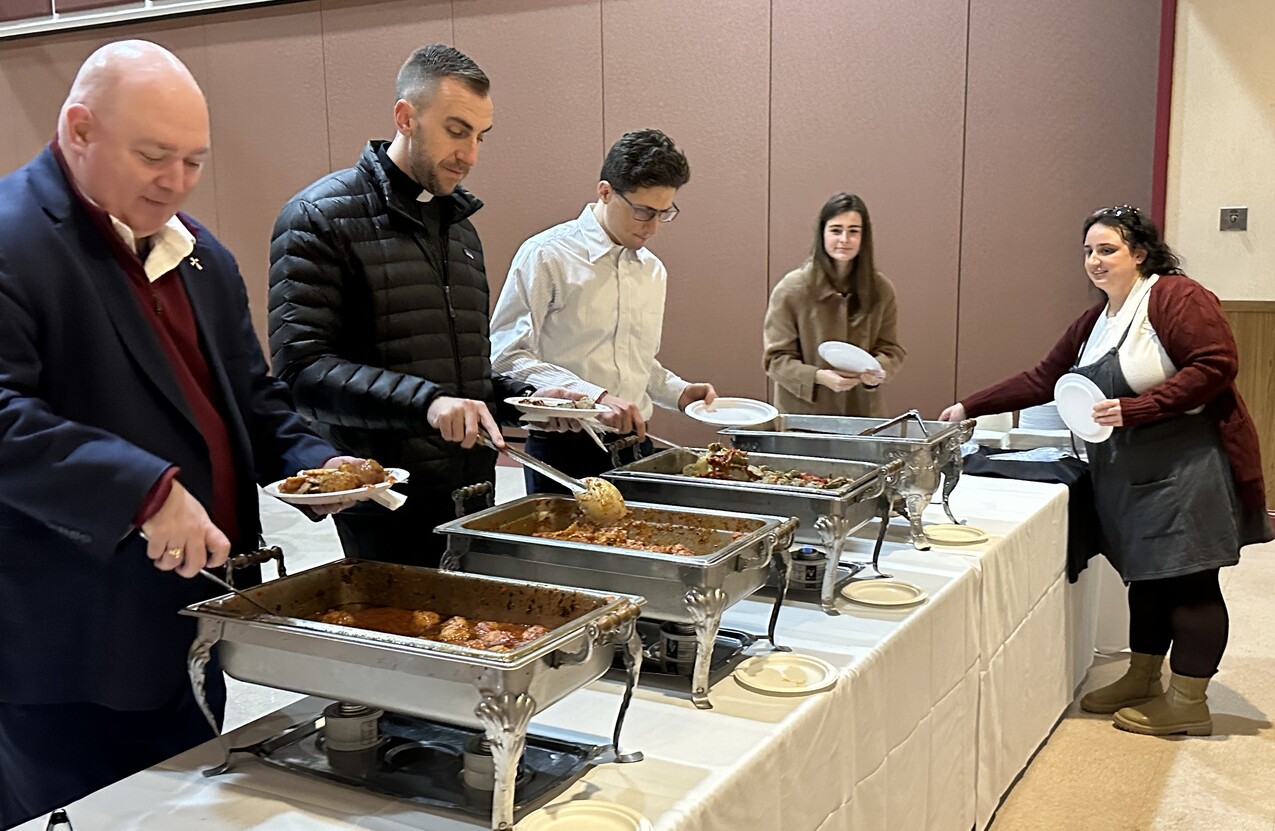 Young adults gather at St. John Bosco for annual Mass, dinner