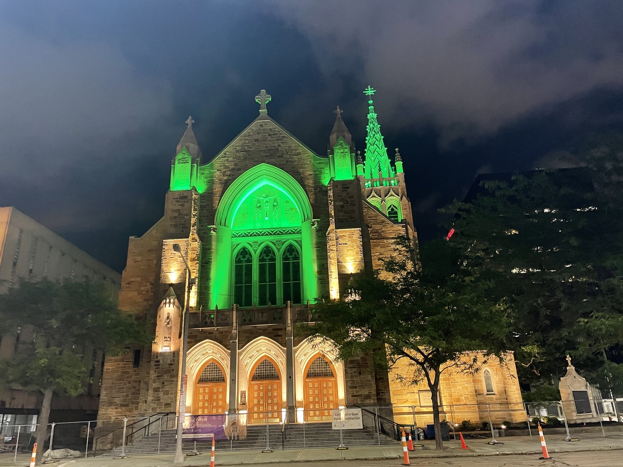 Exterior work at cathedral nears conclusion