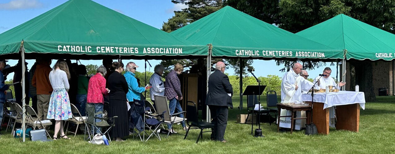 Memorial Day Masses celebrated at cemeteries, churches across diocese