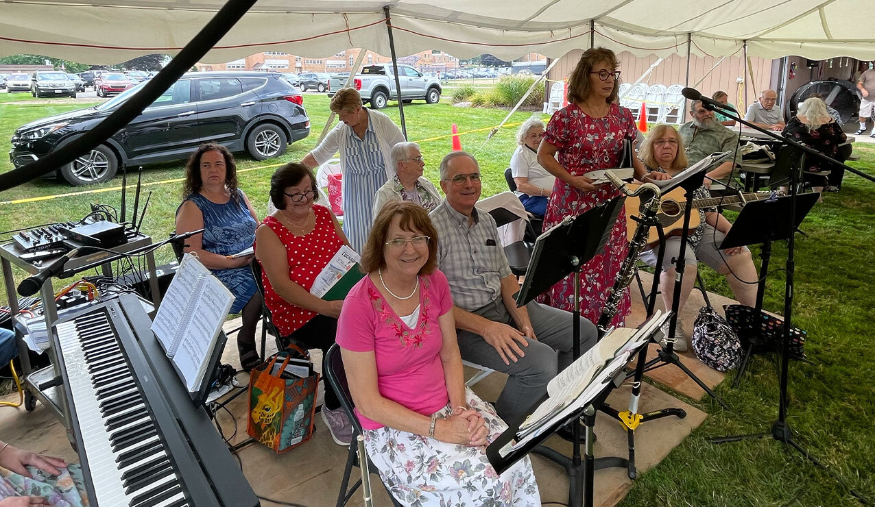 St. Monica Parish celebrates feast day with Mass, picnic
