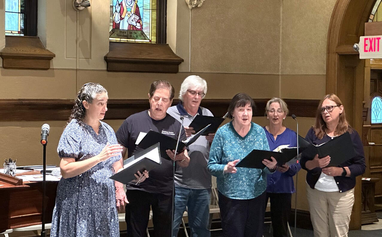 Theology on the Rocks West celebrates Blessed Mother’s birthday at namesake church