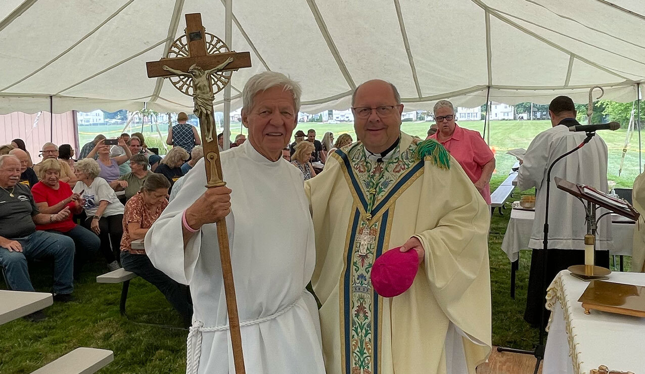 St. Monica Parish celebrates feast day with Mass, picnic