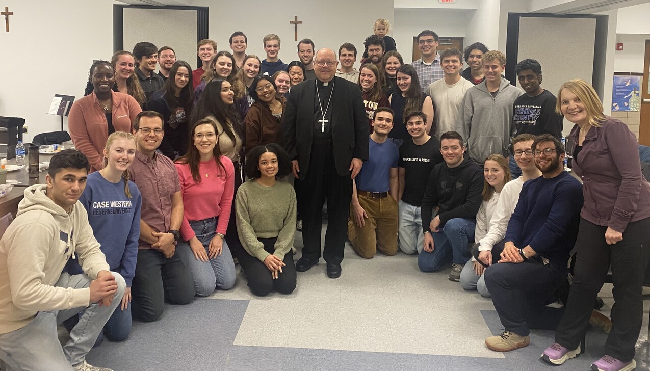 Case Catholic Newman Night welcomes Bishop Malesic