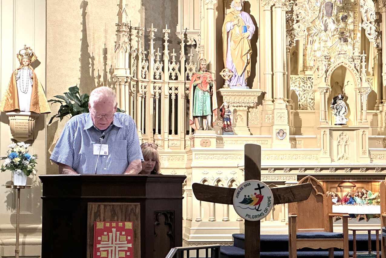 Theology on the Rocks West celebrates Blessed Mother’s birthday at namesake church