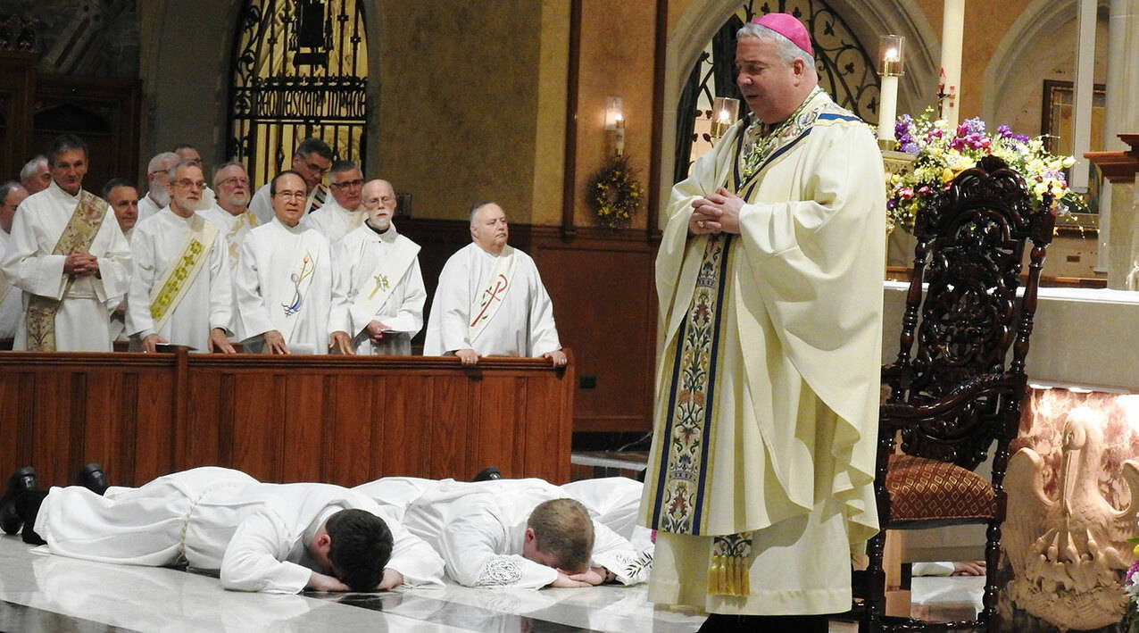 Two new transitional deacons will be ordained on April 6