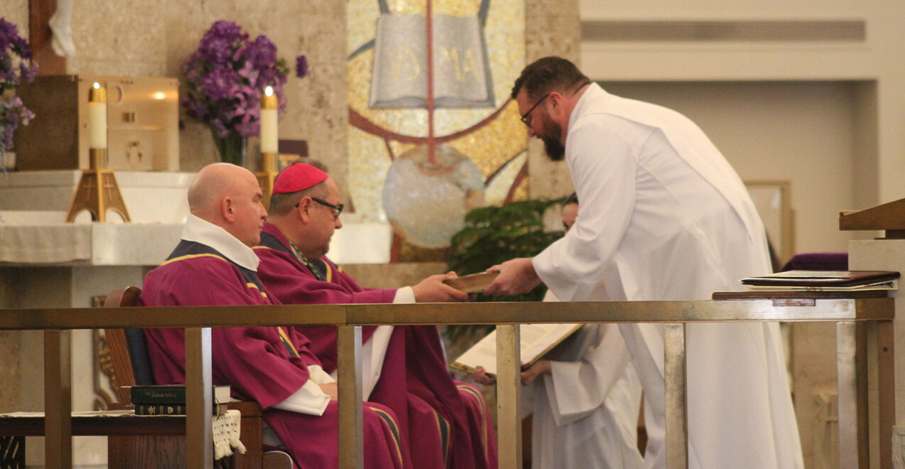 Six men answer call to ministry as permanent deacons