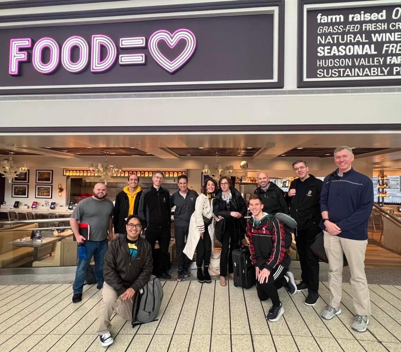 Day 1: Saint Mary Seminary Rome trip begins