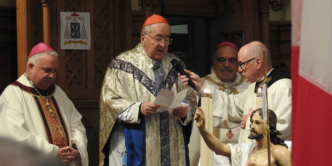 Cardinal Stanislaus Rylko makes pastoral visit to diocese