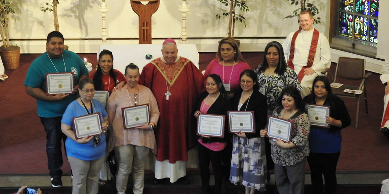 Hispanic catechists gather for  annual day of retreat 