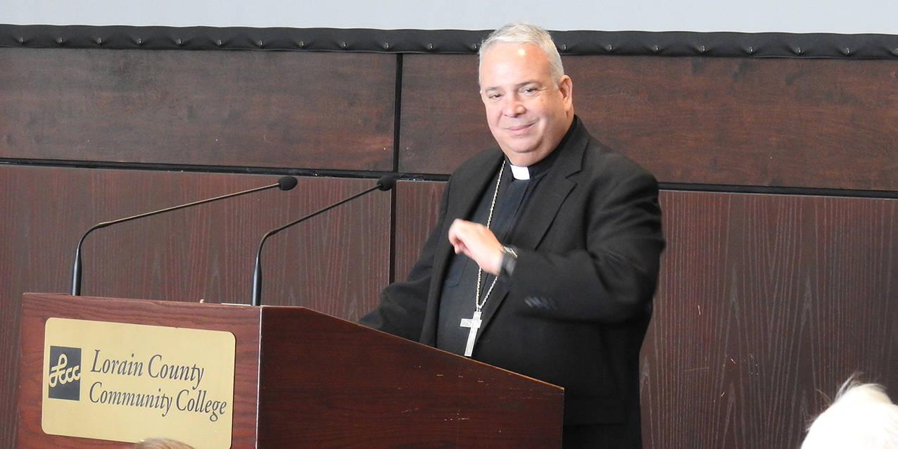 'Culture of encounter’ is bishop's topic at First Friday Forum of Lorain County