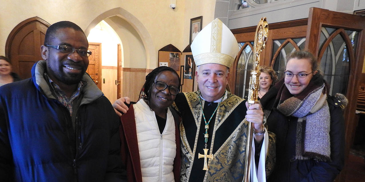 Knights of the Holy Sepulchre gather for annual Mass, officer ceremony
