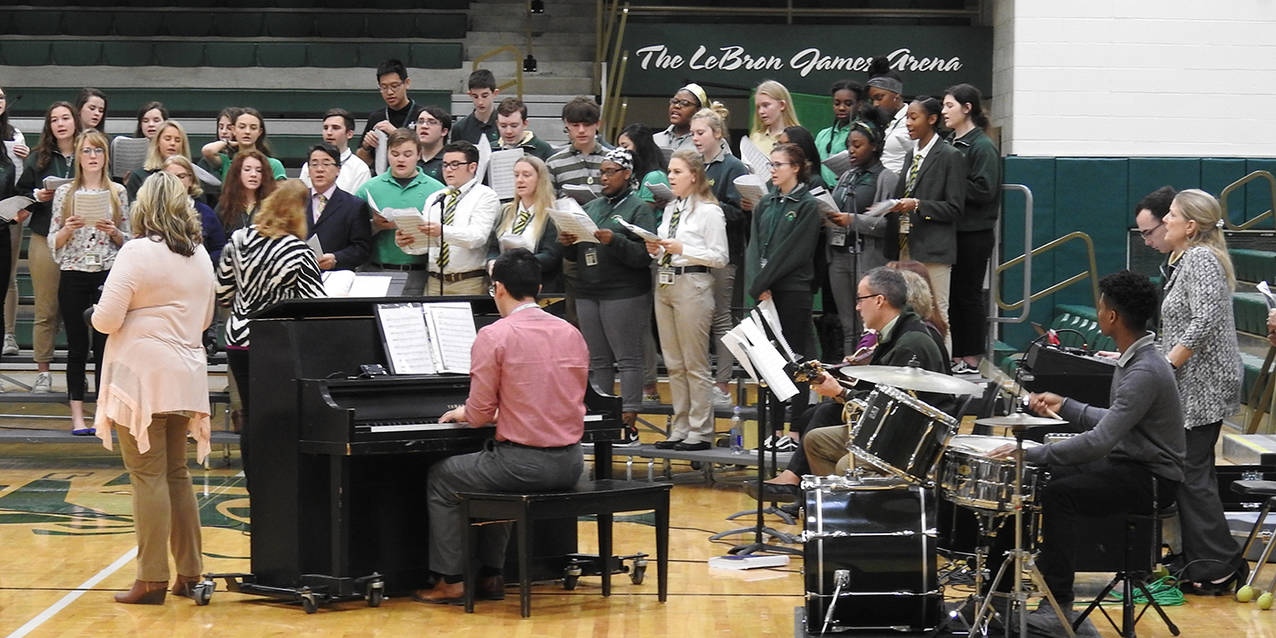 St. Vincent-St. Mary High School welcomes Bishop Perez 