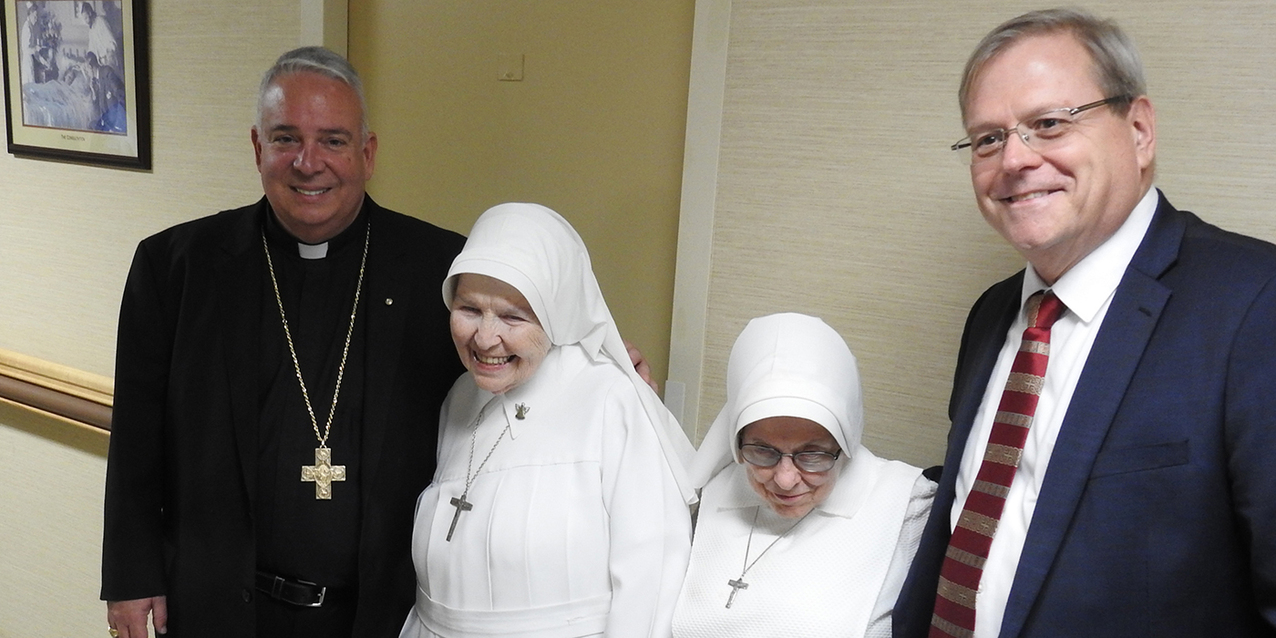 Holy Family Health Care & Hospice mission is shared with bishop 