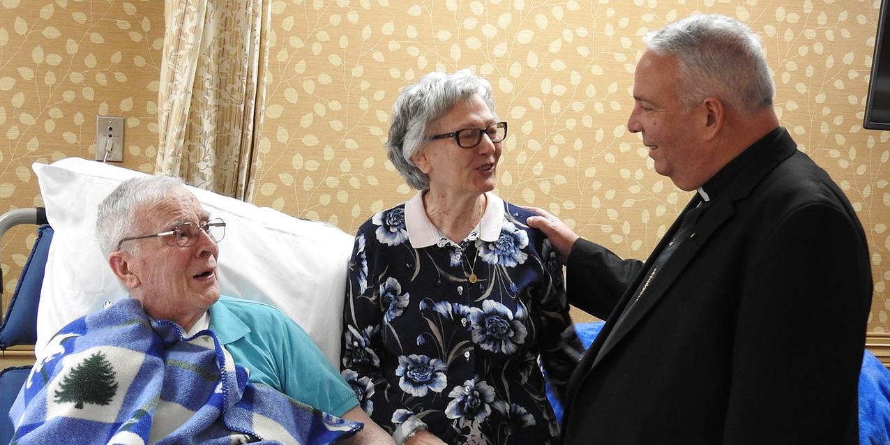 Holy Family Health Care & Hospice mission is shared with bishop 