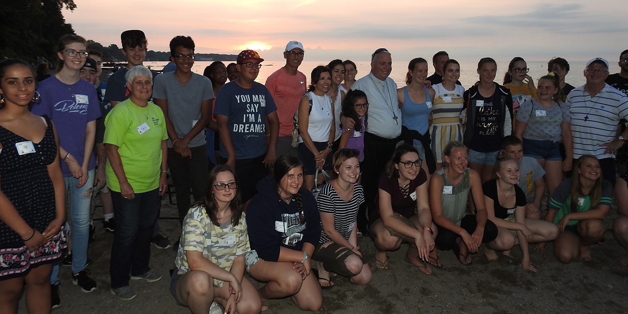 Sultry summer night rally helps teens fan the flame of their faith