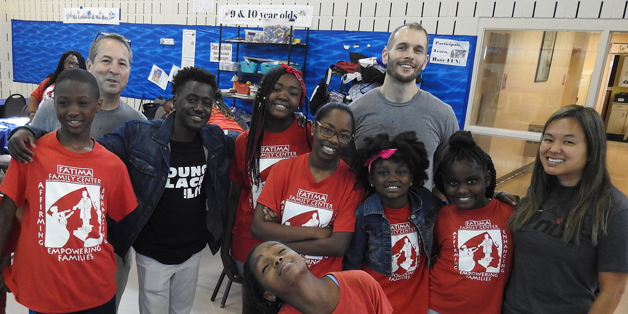 Fatima summer campers enjoy technology session at daylong carnival