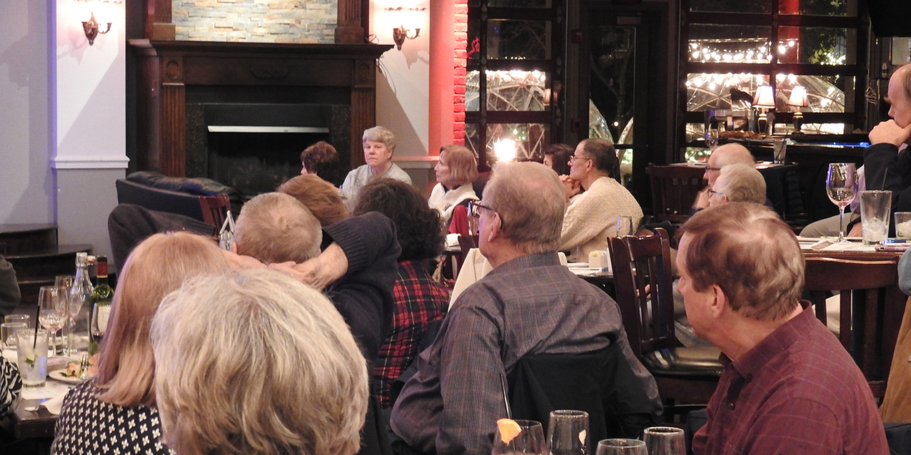 Boomers share their love, remarriage story with Theology on the Rocks audience