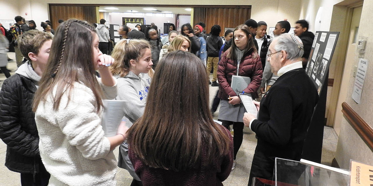 Catholic students learn about Holocaust at Face to Face program