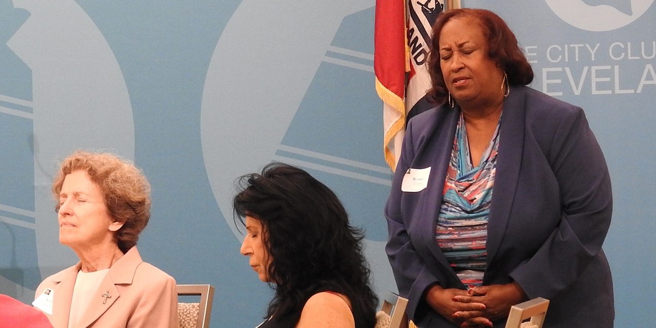 First Friday Club of Cleveland hears about the tragedy and hope of human trafficking