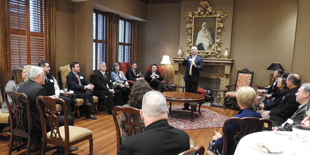 Lawyers Guild members, guests meet for Mass, Lenten reflection