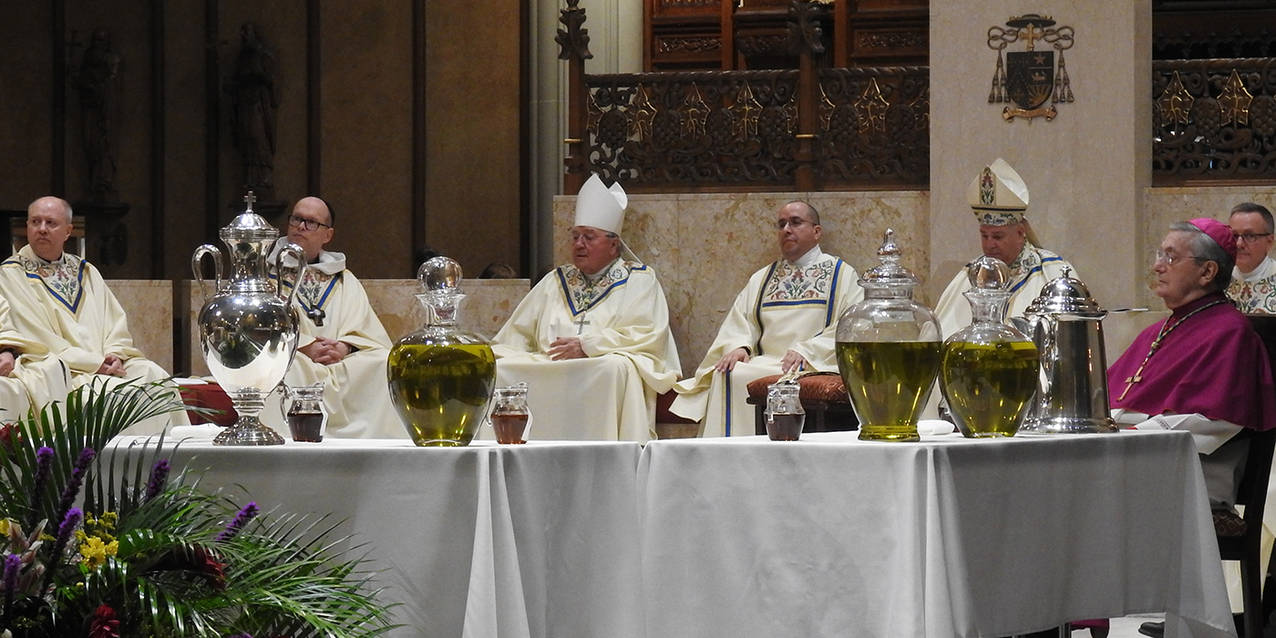 Chrism Mass leads into Holy Week liturgies