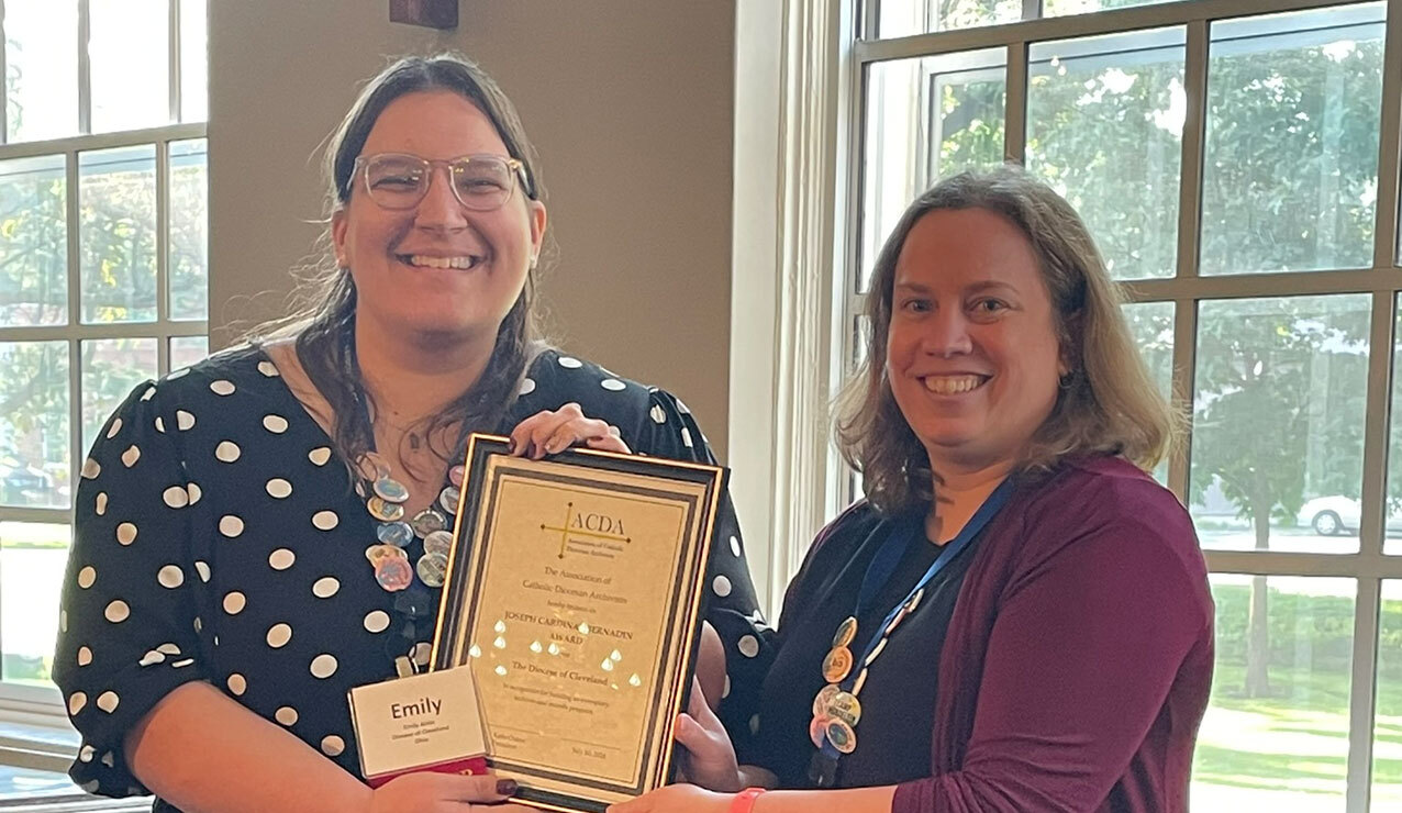 Diocesan archives honored for outstanding work while looking to the future