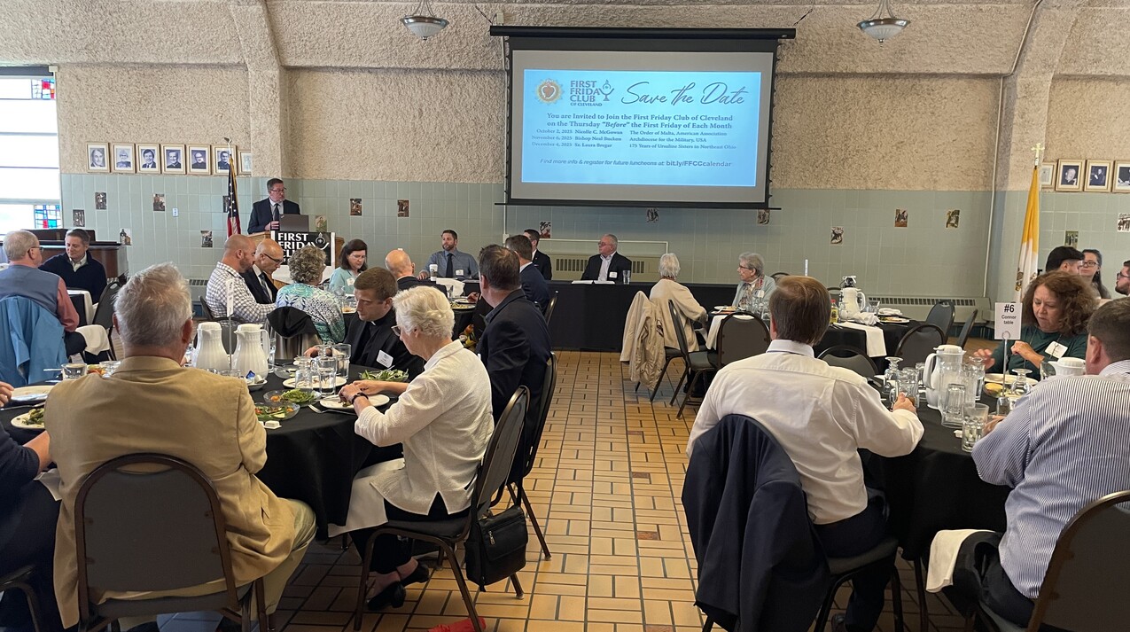 Benefits of classical Catholic education discussed at First Friday Club of Cleveland program