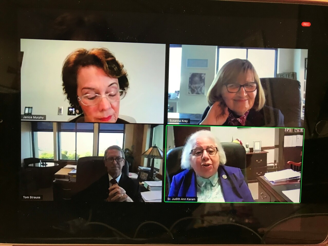 Sisters of Charity Health System panelists share pandemic insights with First Friday Club of Cleveland