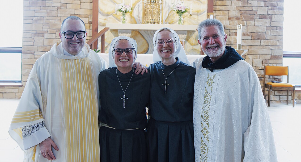 Former St. Barnabas parishioner makes temporary vows as Franciscan Sister