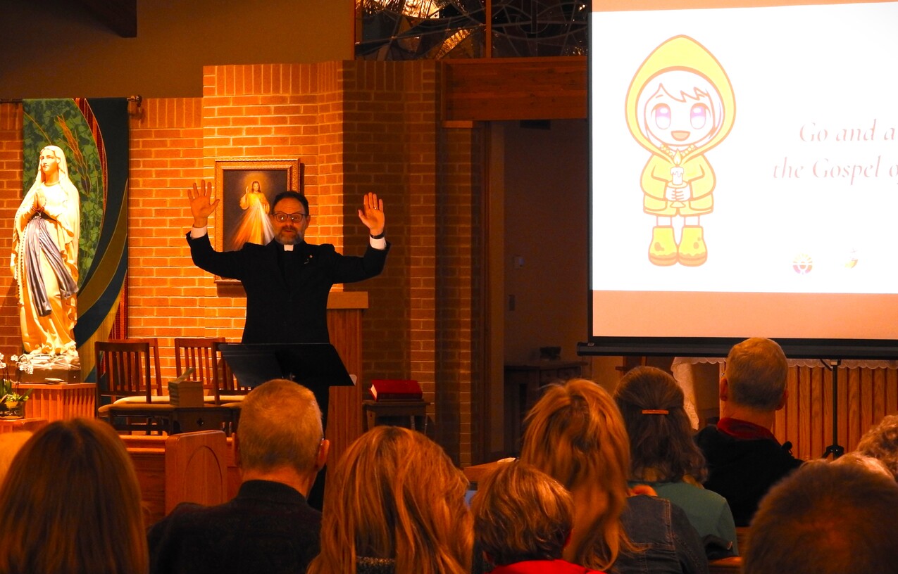 St. Colette Parish hosts first Jubilee Revival evening with Father Ference