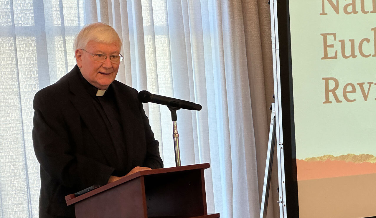 Bishop discusses our Eucharistic mission at First Friday Club of Greater Akron